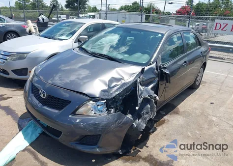 2009 Toyota Corolla Le z USA, uszkodzony, nr VIN JTDBL40E59J026961